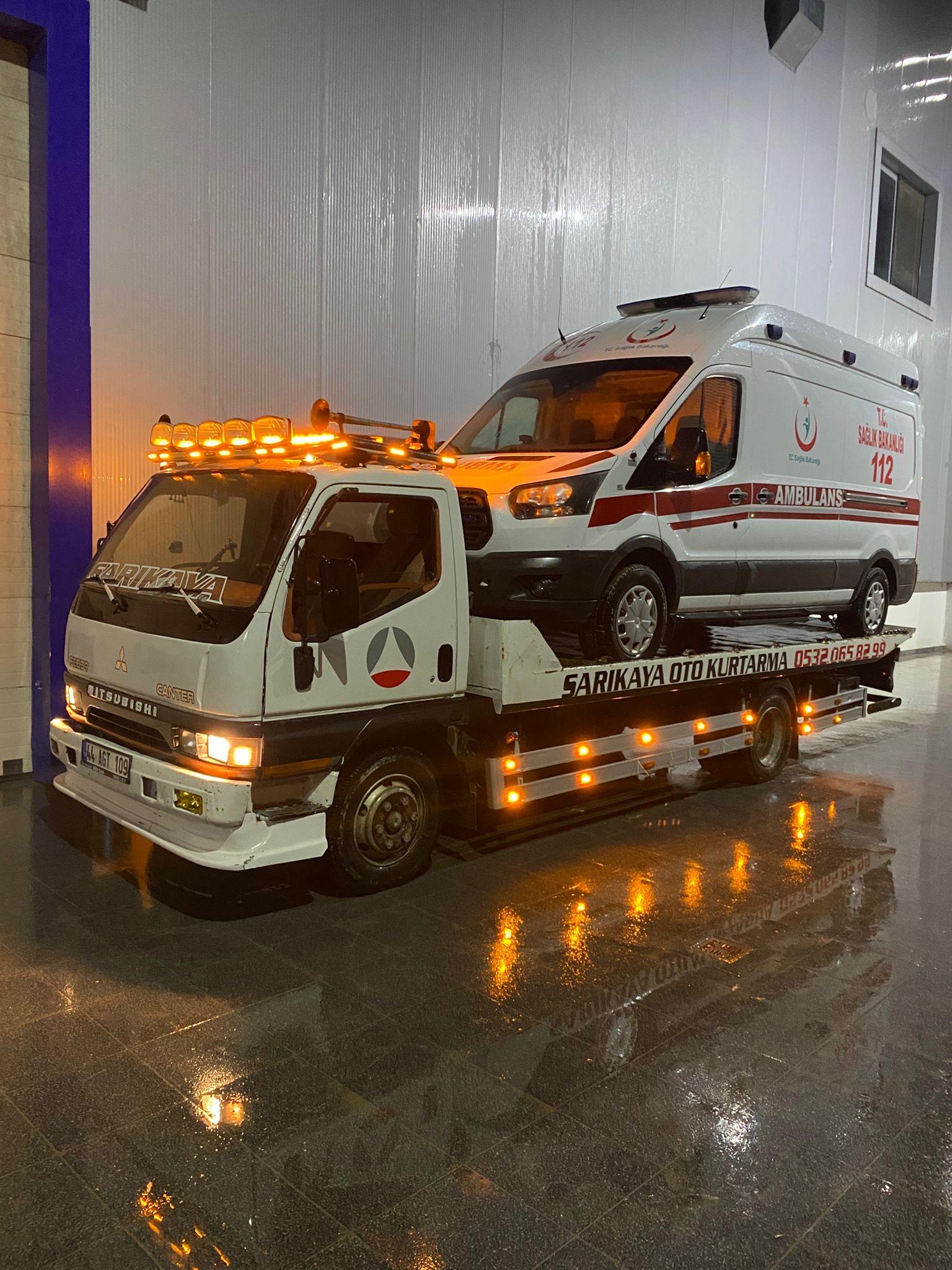 Oto kurtarma çalışması